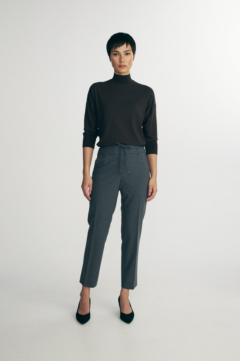 Pantalon à double ceinture