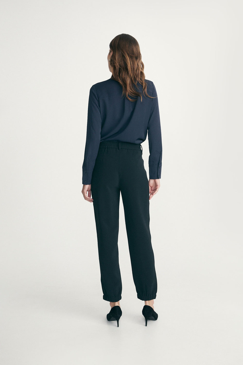 Pantalon à chevilles élastiques