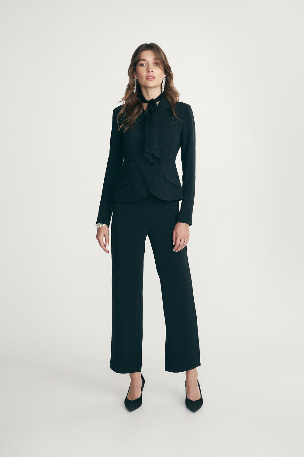Pantalon à jambe droite