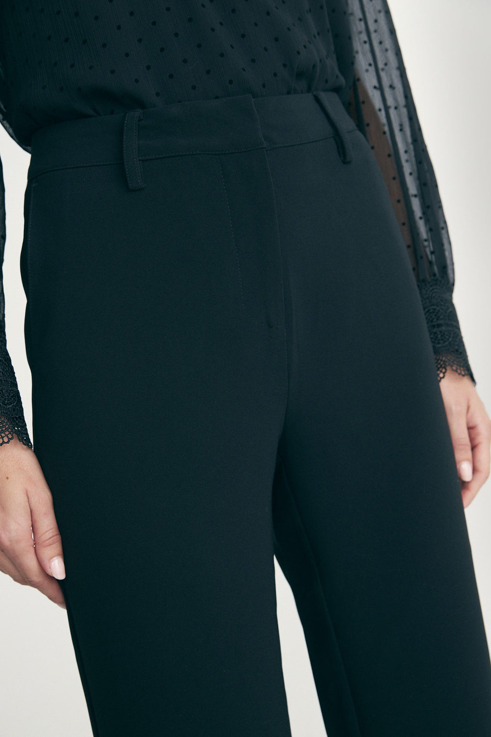 Pantalon à jambe droite
