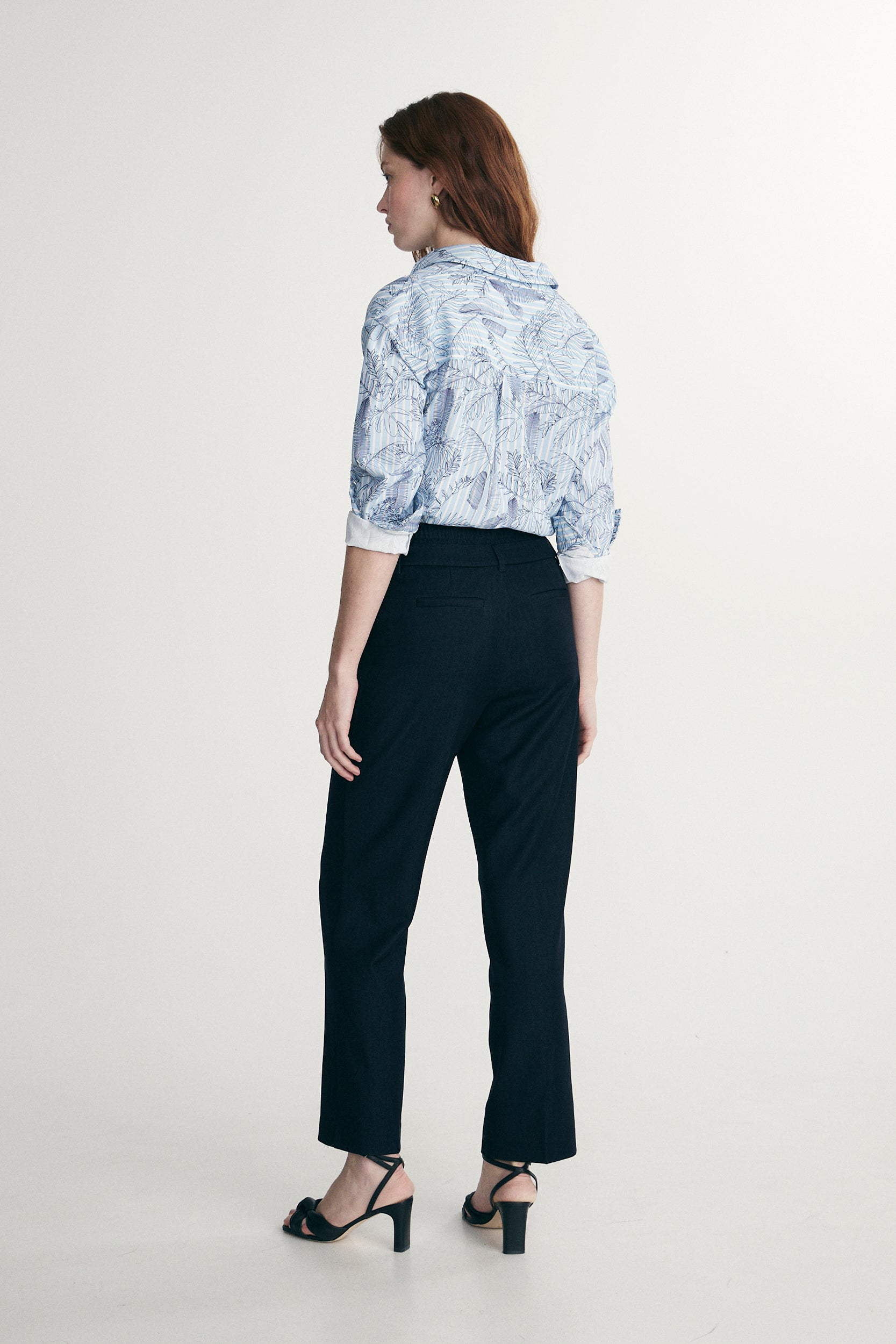 Pantalon à double ceinture