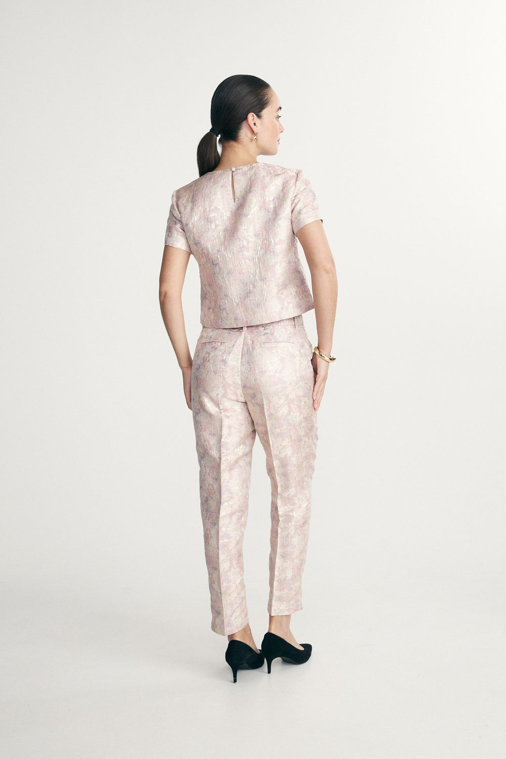 Jacquard pants