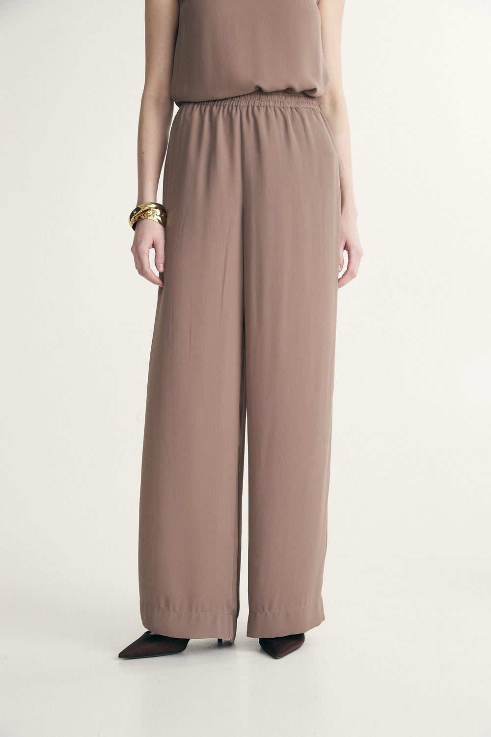 Pantalon évasé