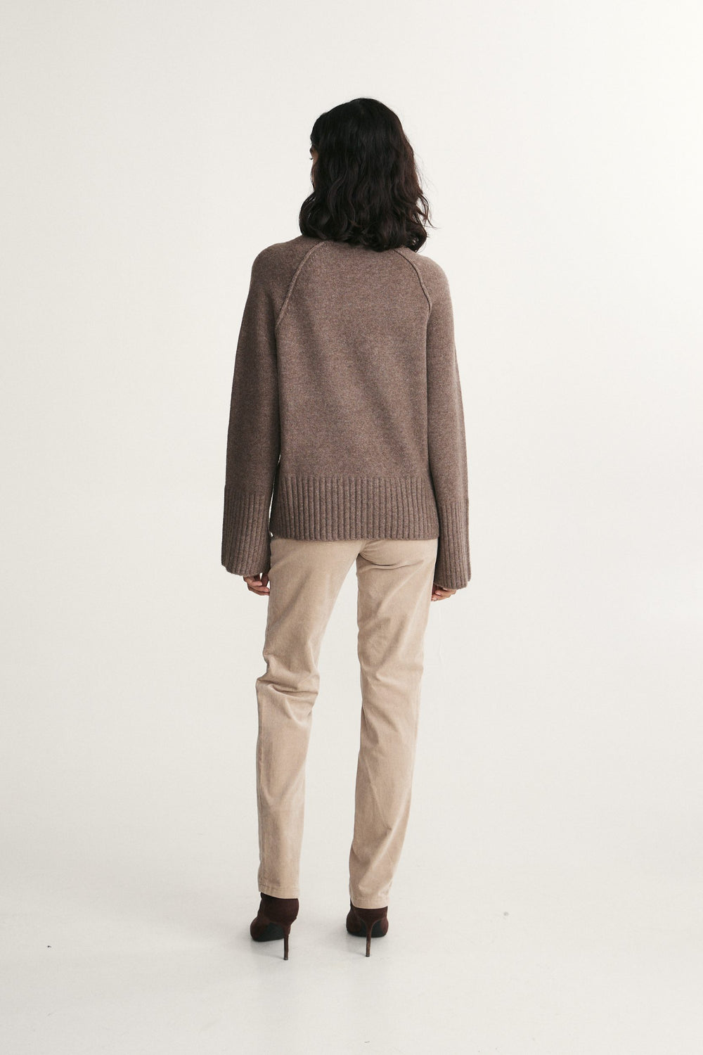 Corduroy high waist pant