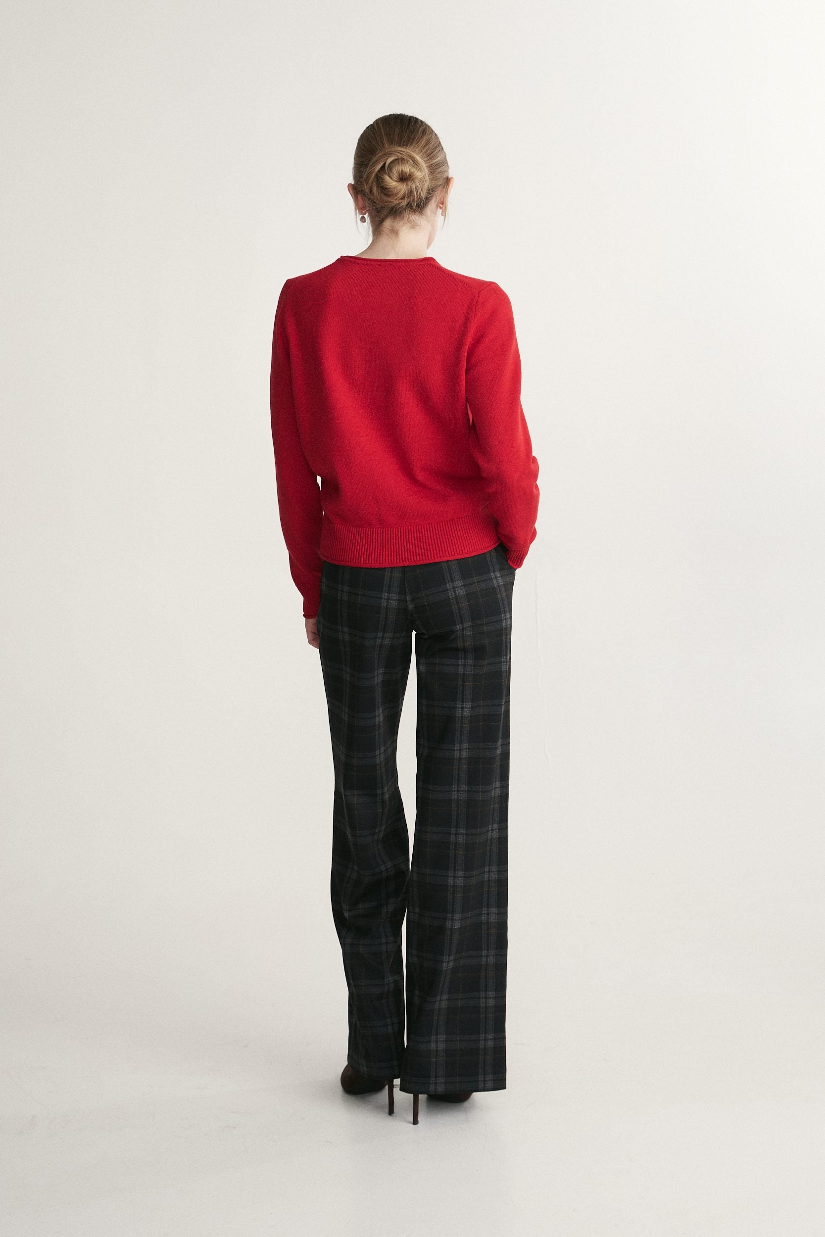 Pantalon à carreaux