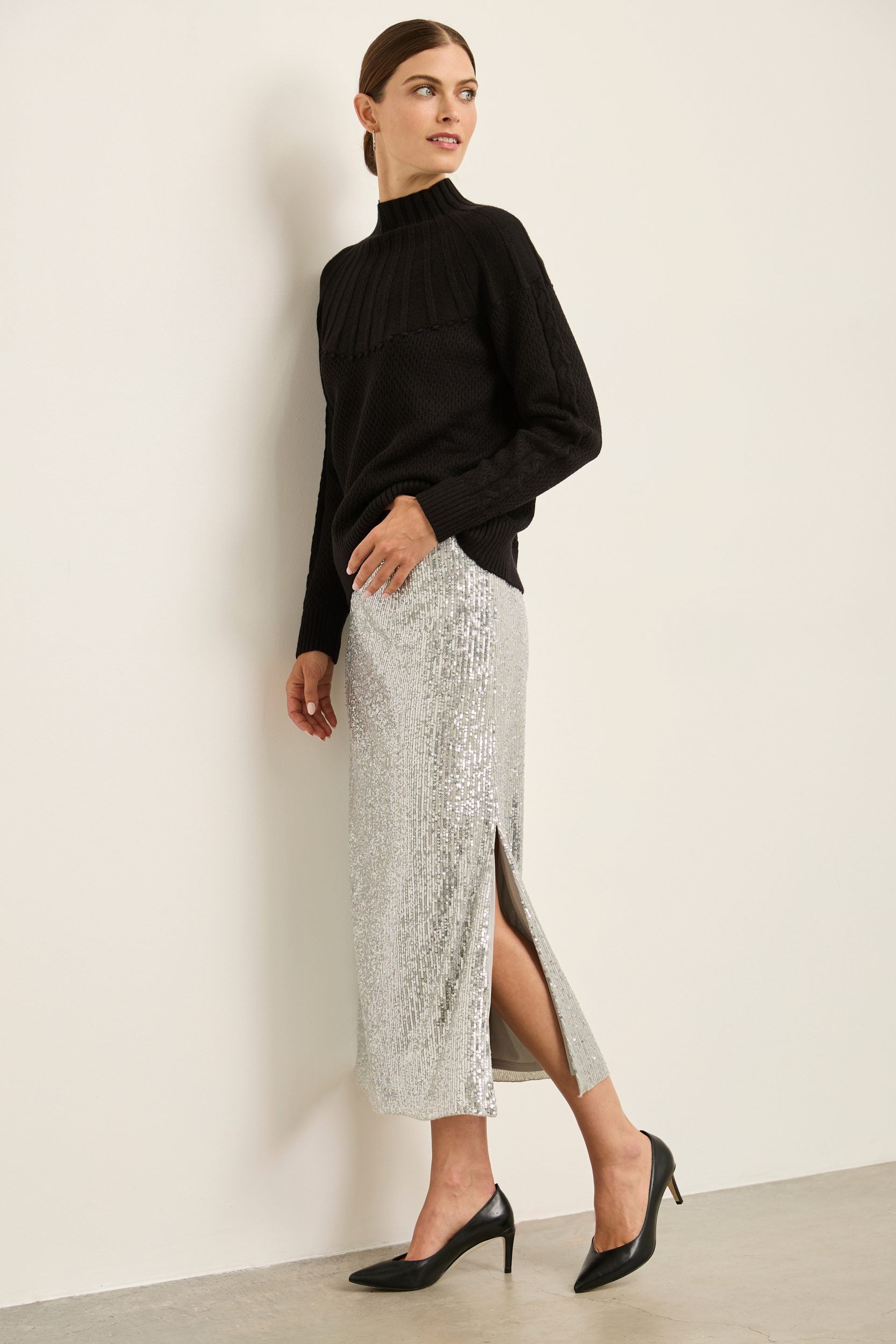 Tristan Canada Sequins Skirt