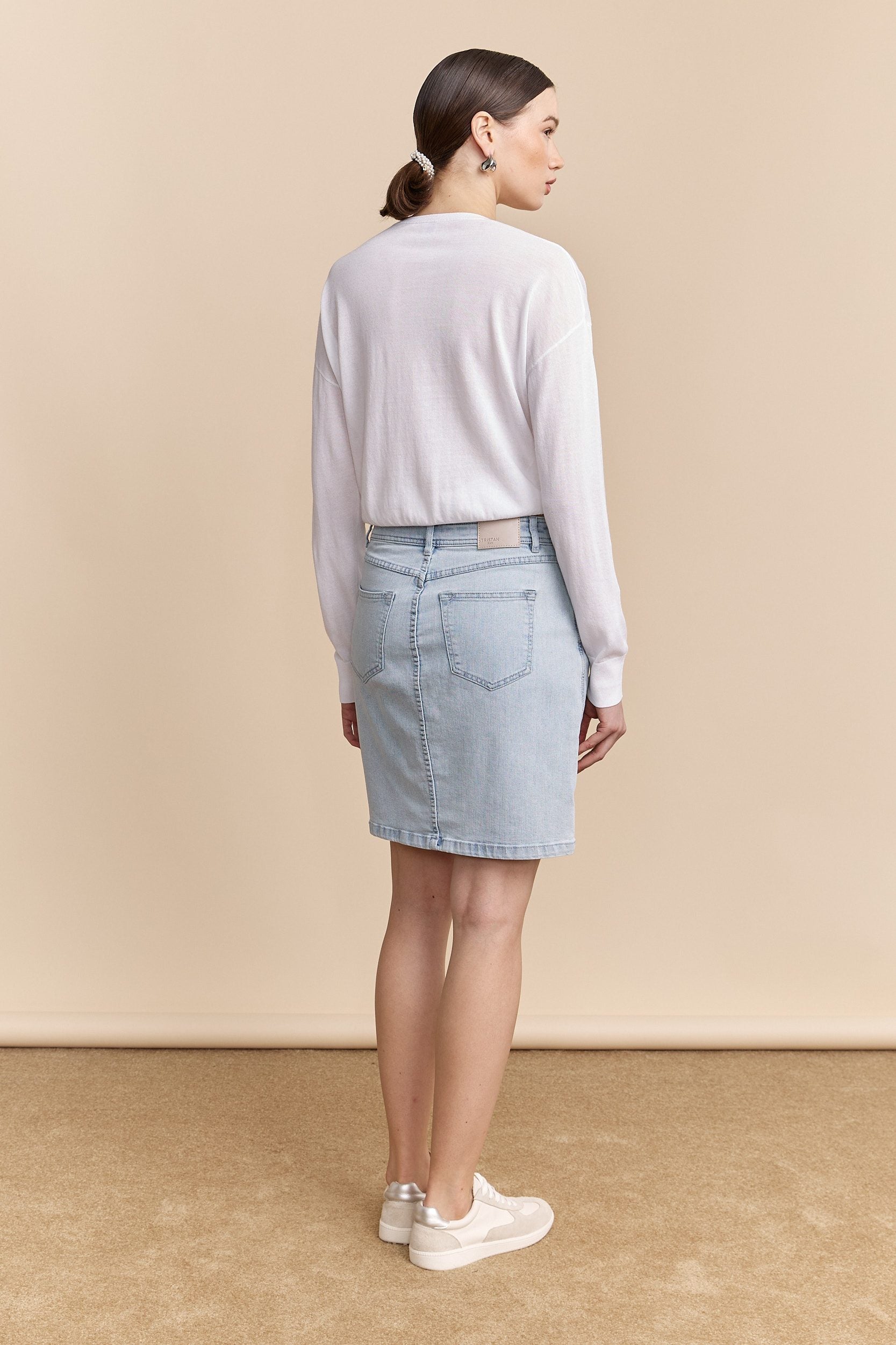Denim skirt