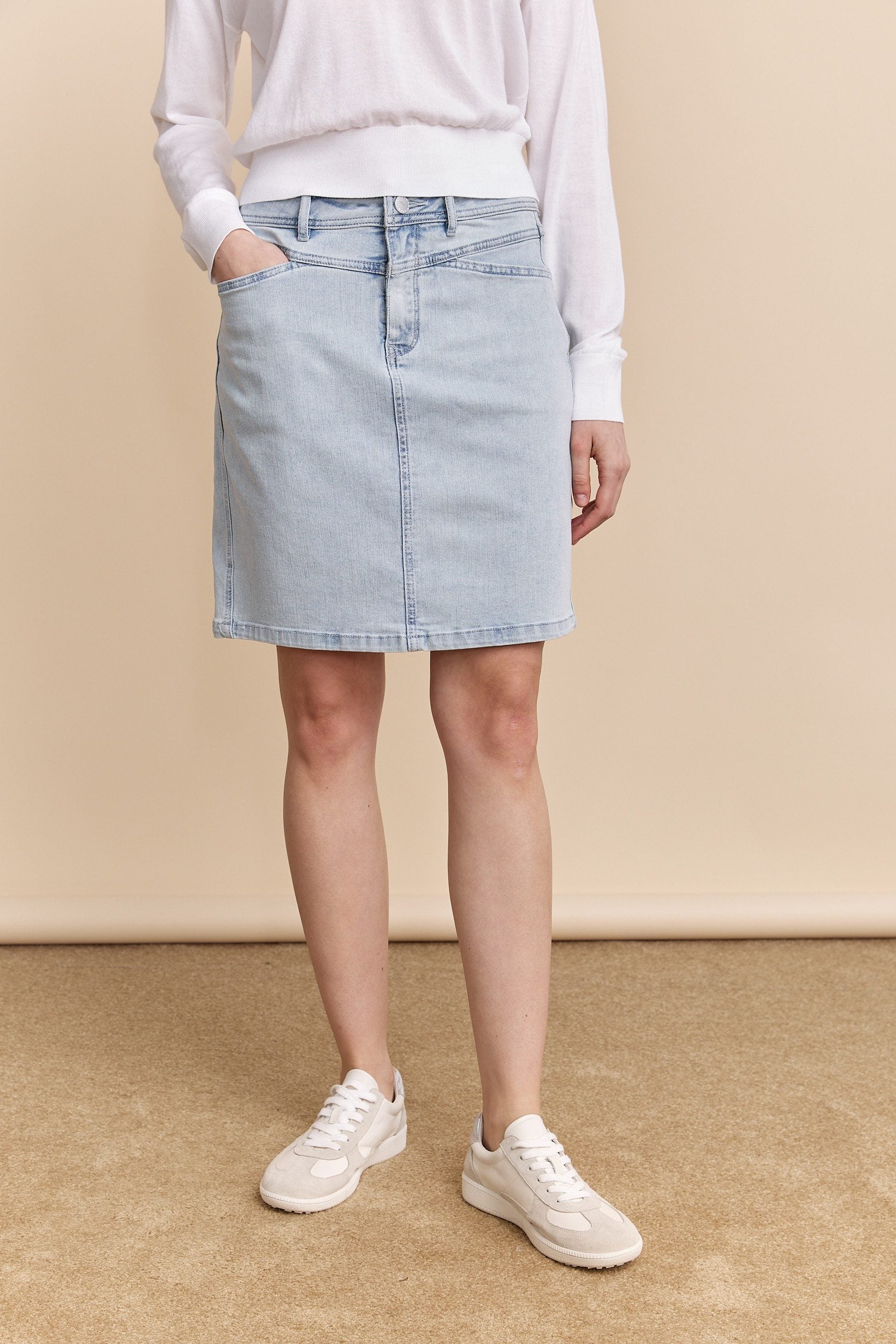 Denim skirt