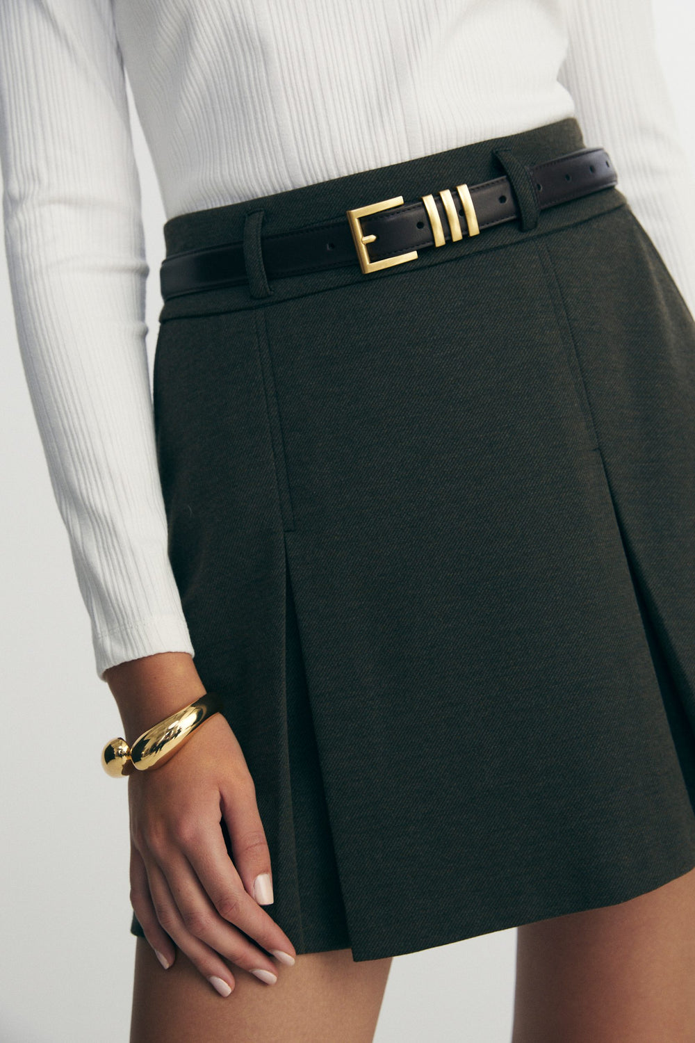 Pleated skirt