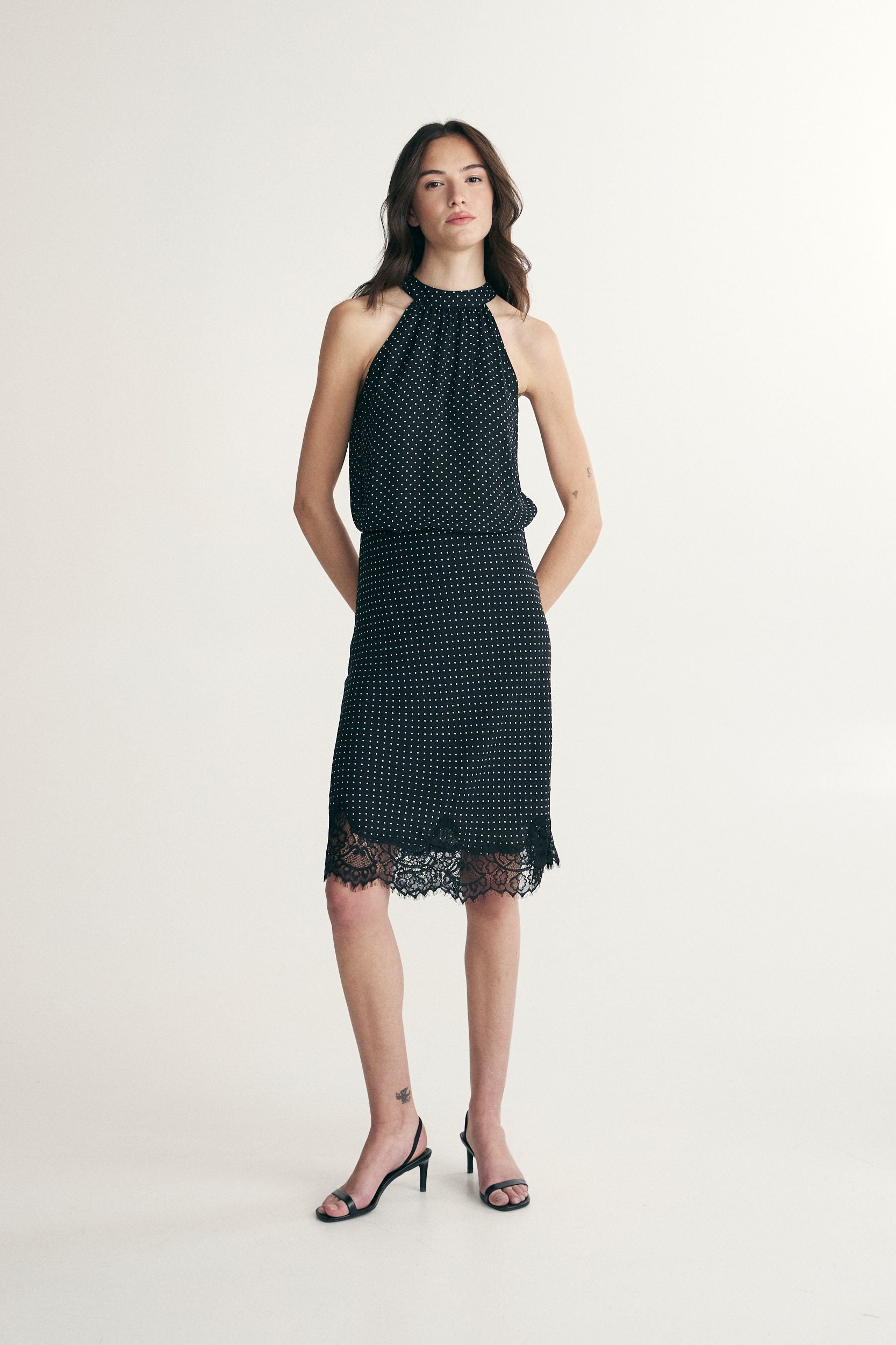 Polka dot skirt
