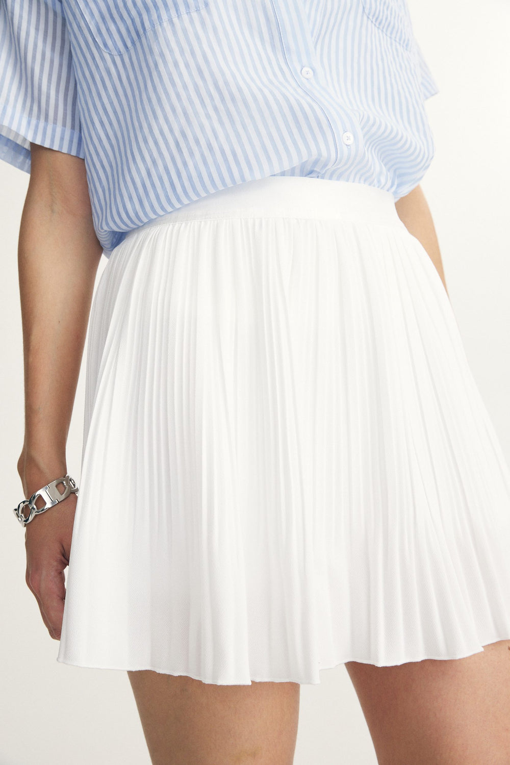 Mini pleated skort