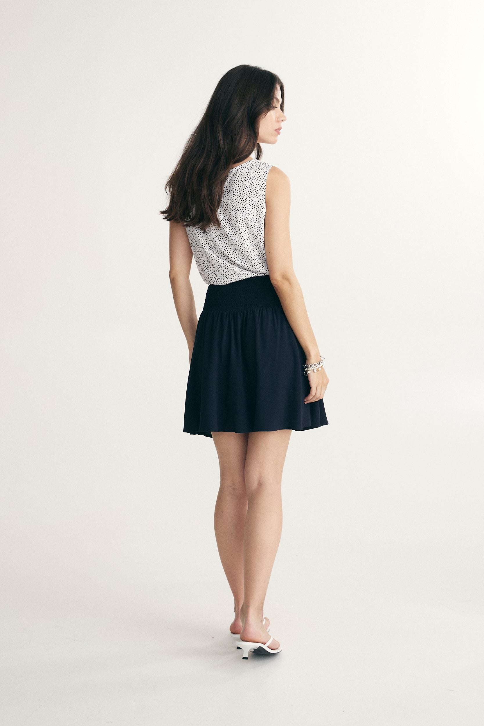 Jupe à taille élastique