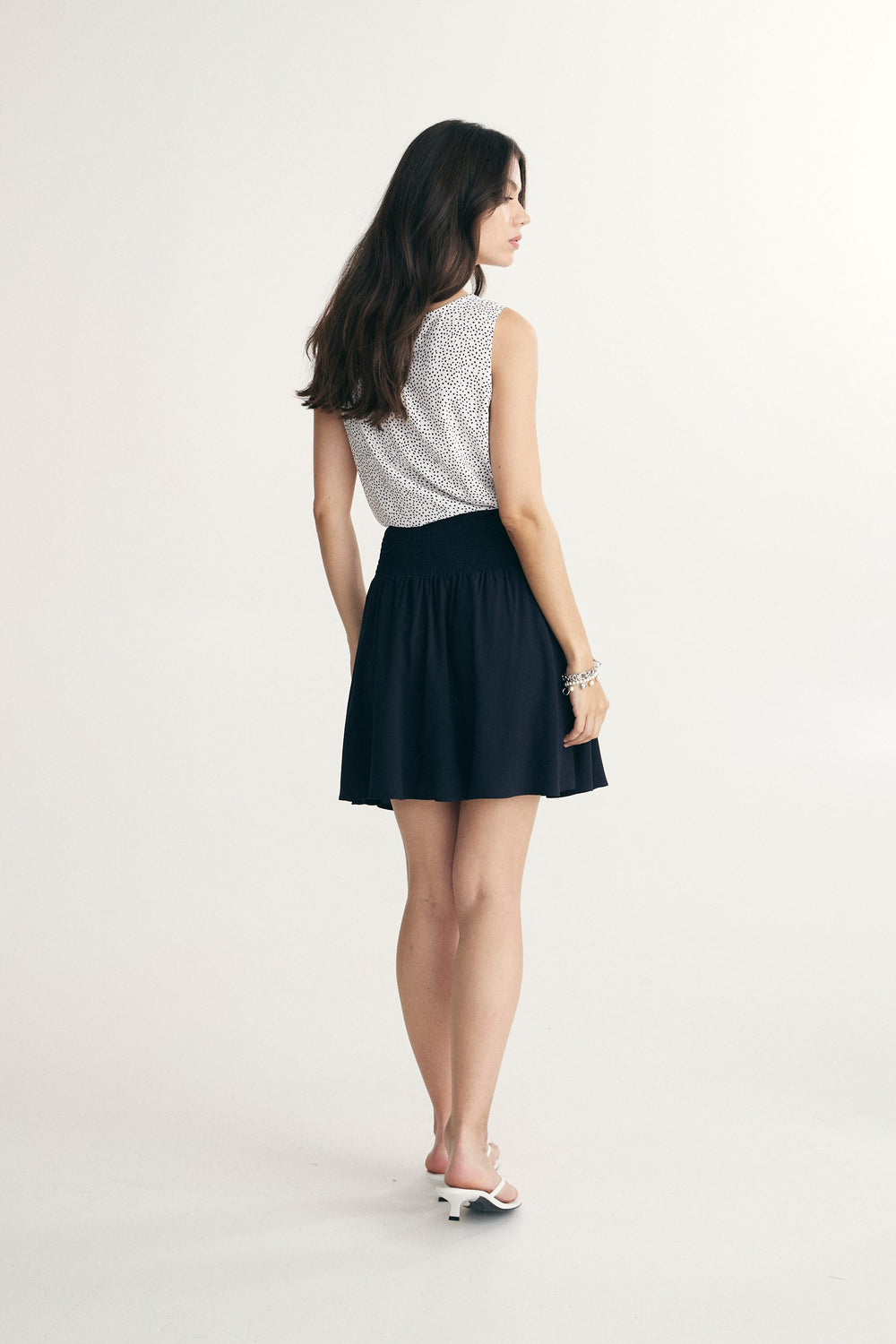 Jupe à taille élastique