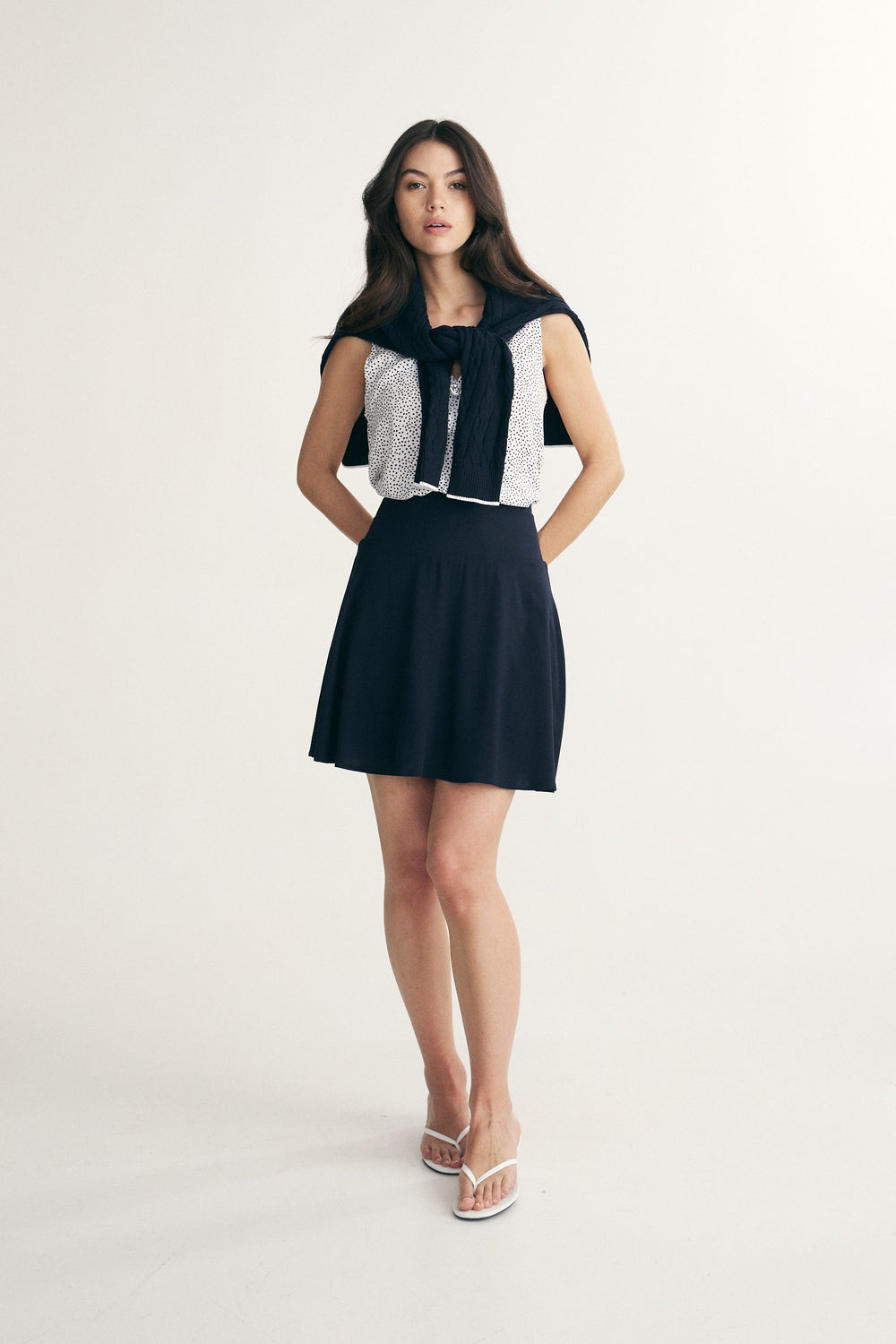 Jupe à taille élastique