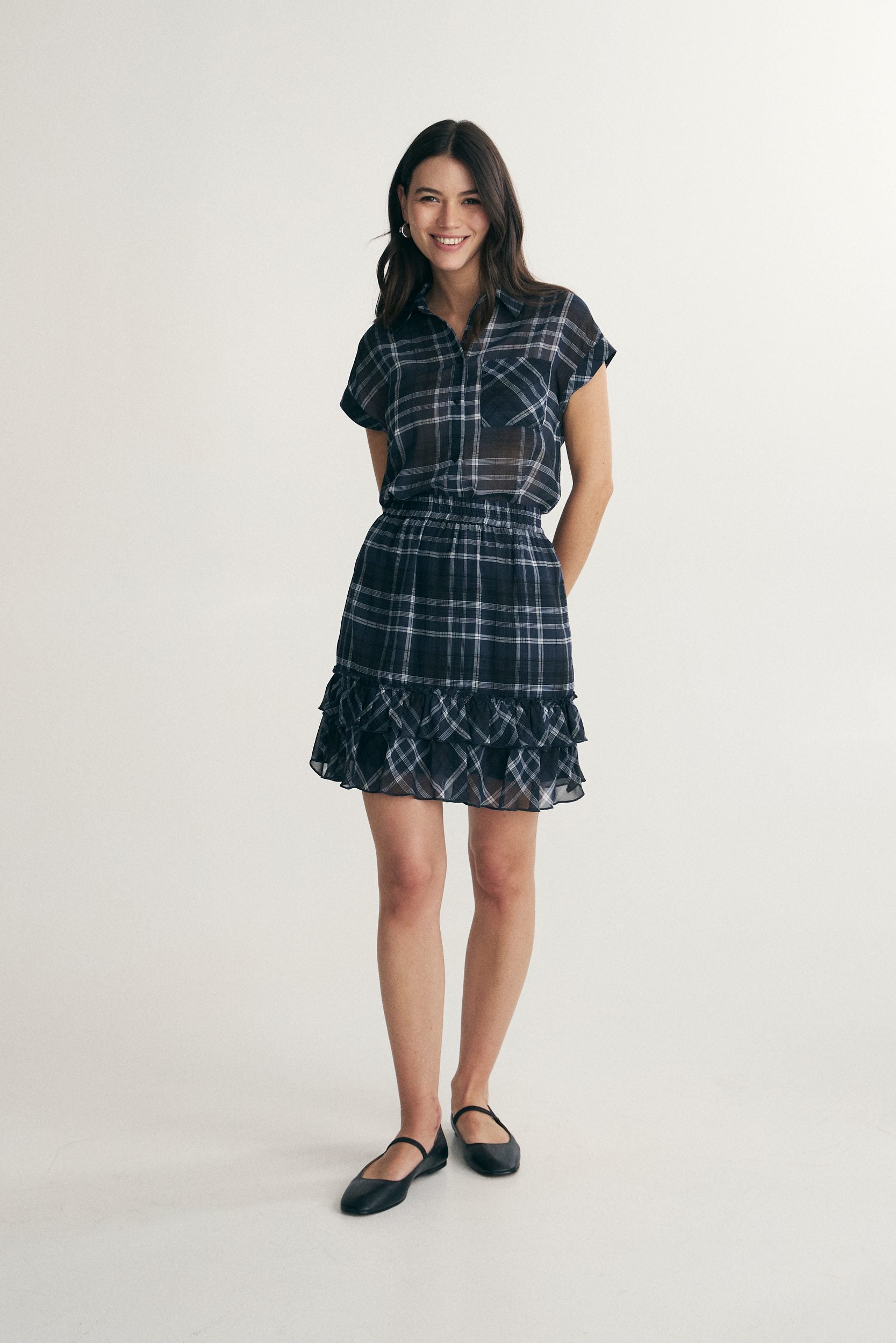 Plaid skirt
