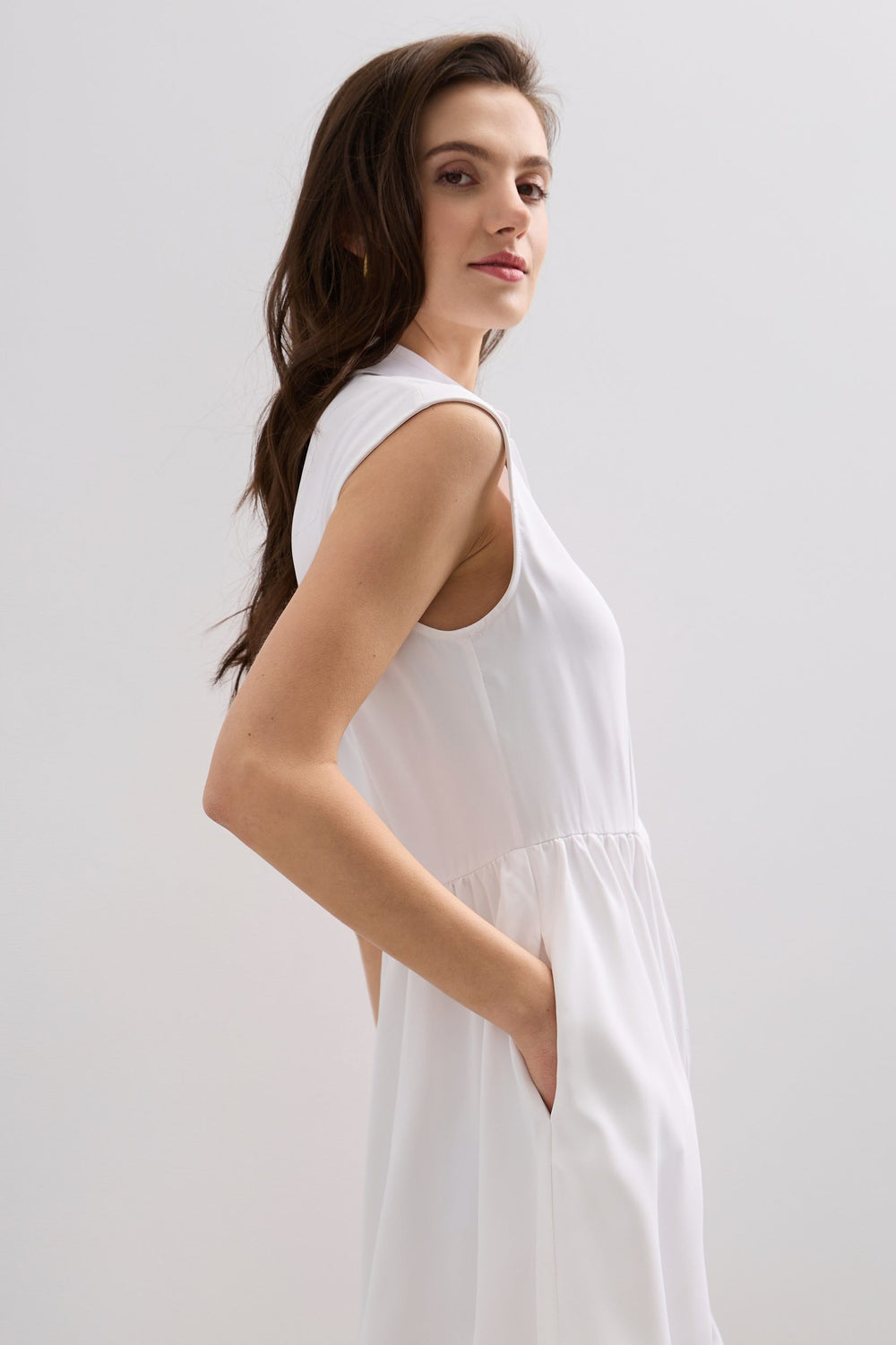 Robe chemise fluide