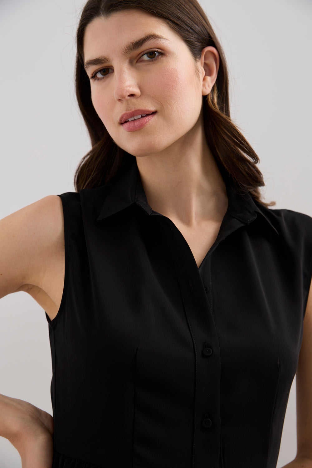 Robe chemise fluide