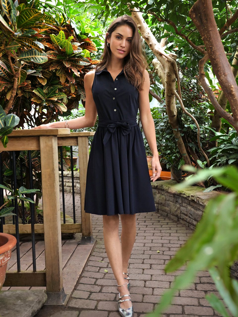 Robe Sport Chic évasée sans manche