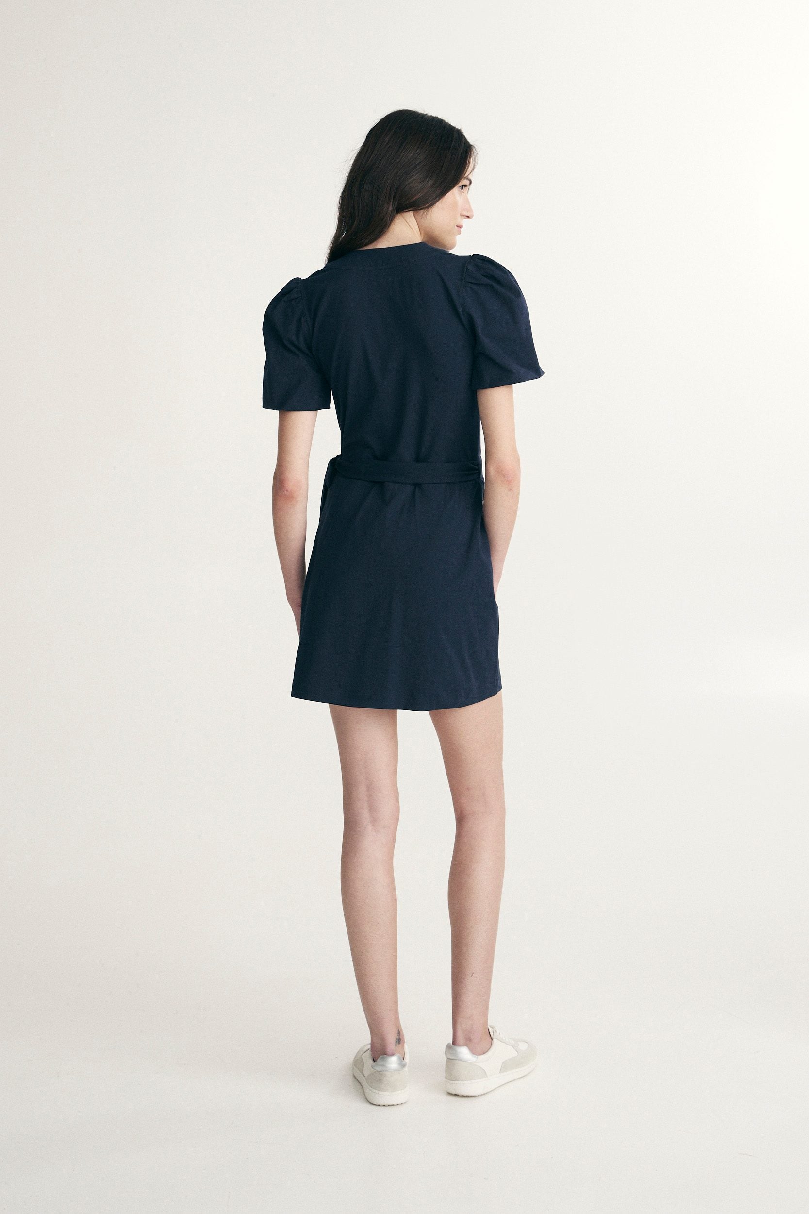 Robe-combinaison à manches courtes