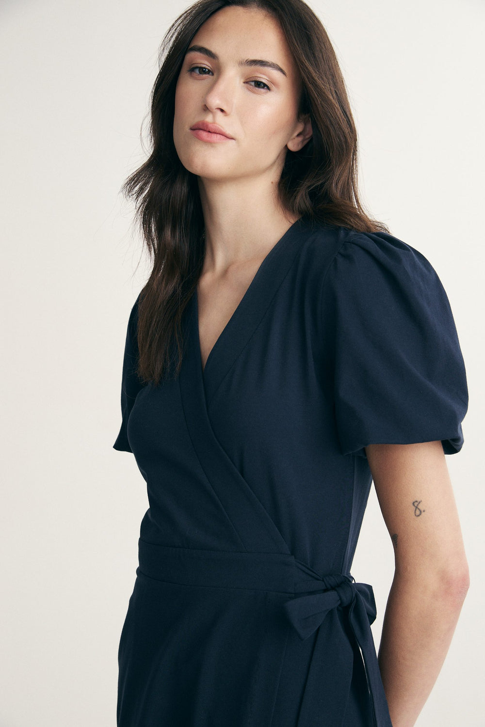 Robe-combinaison à manches courtes