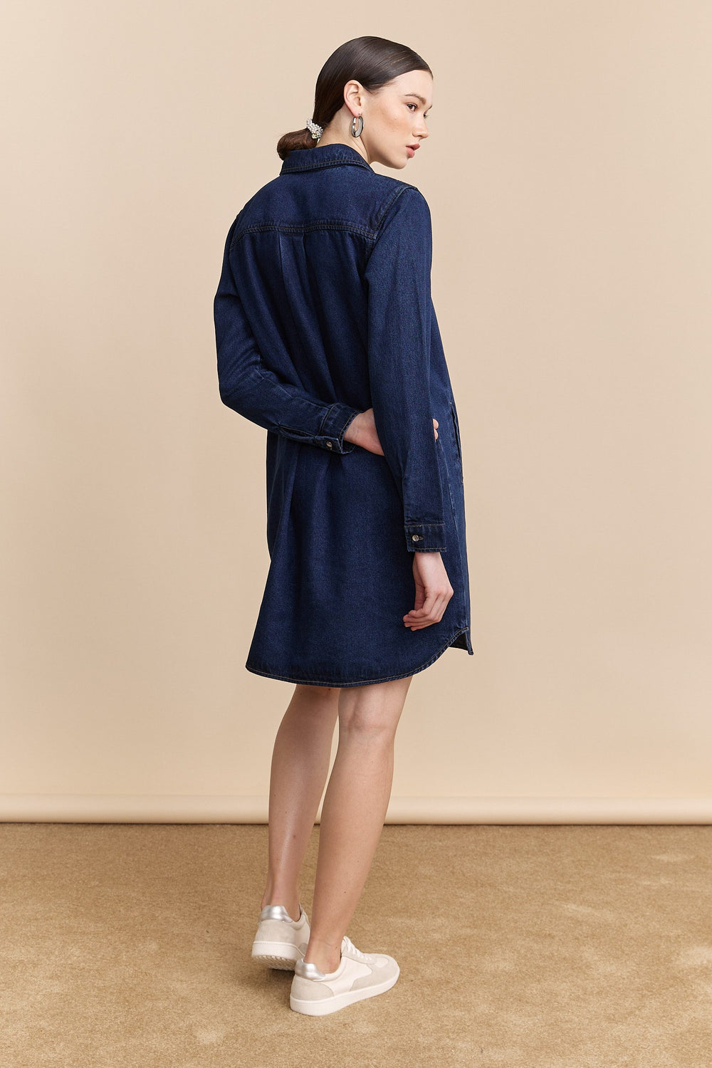 Robe en denim