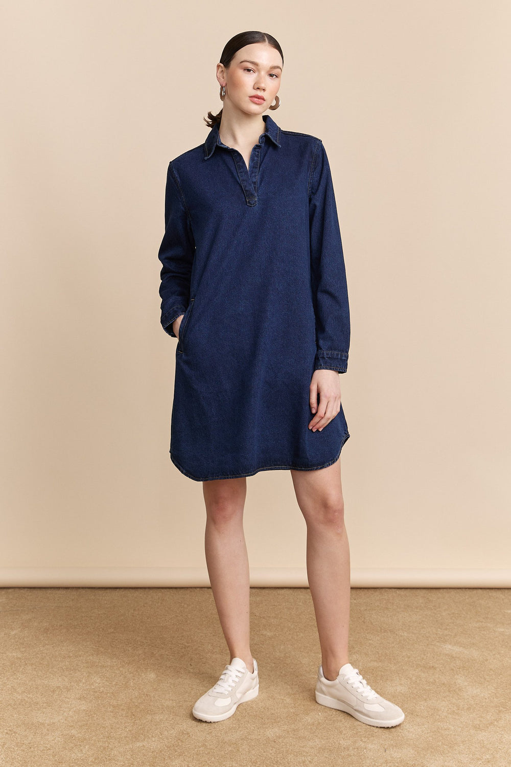 Robe en denim