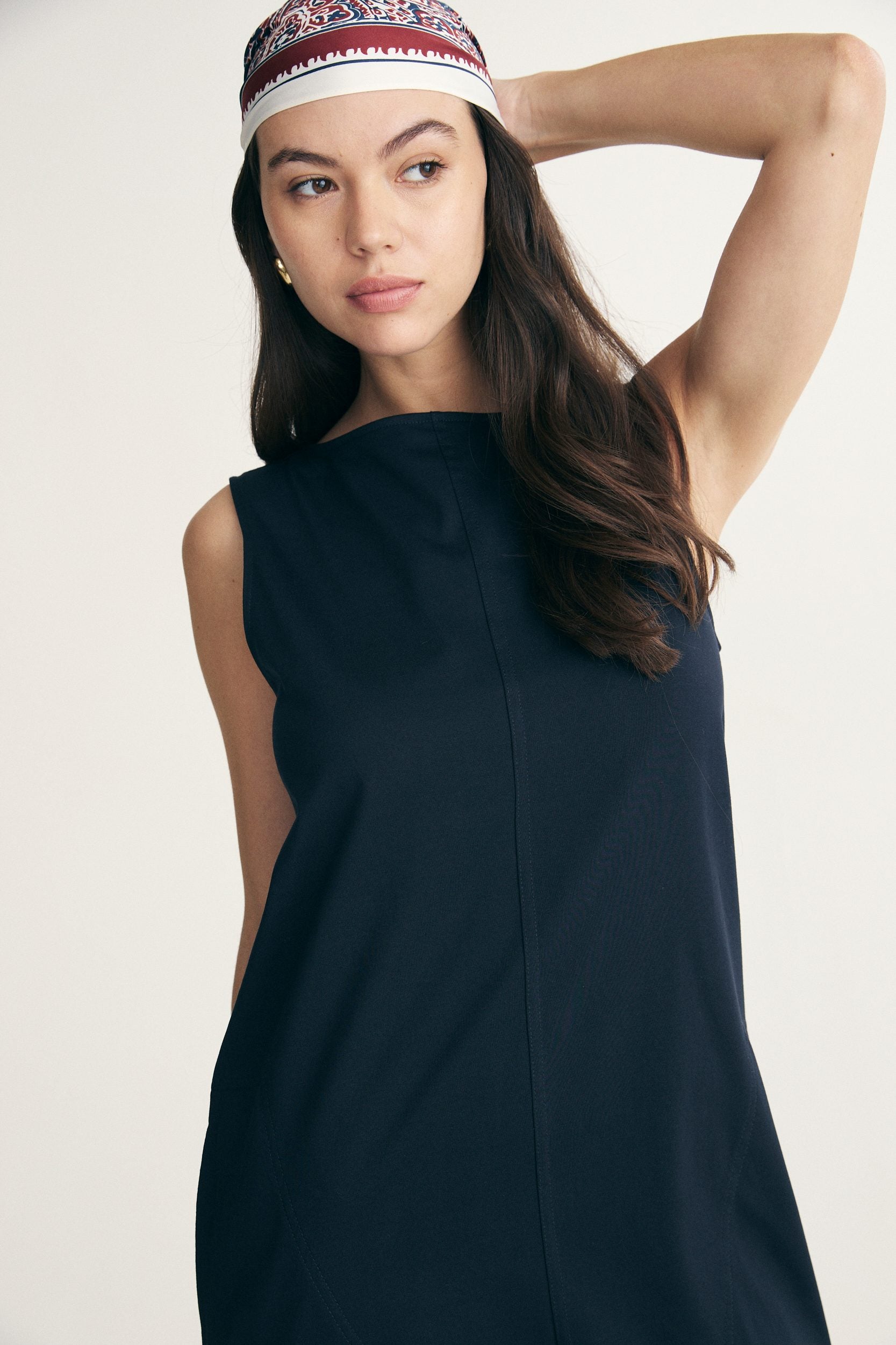 Sleeveless maxi dress