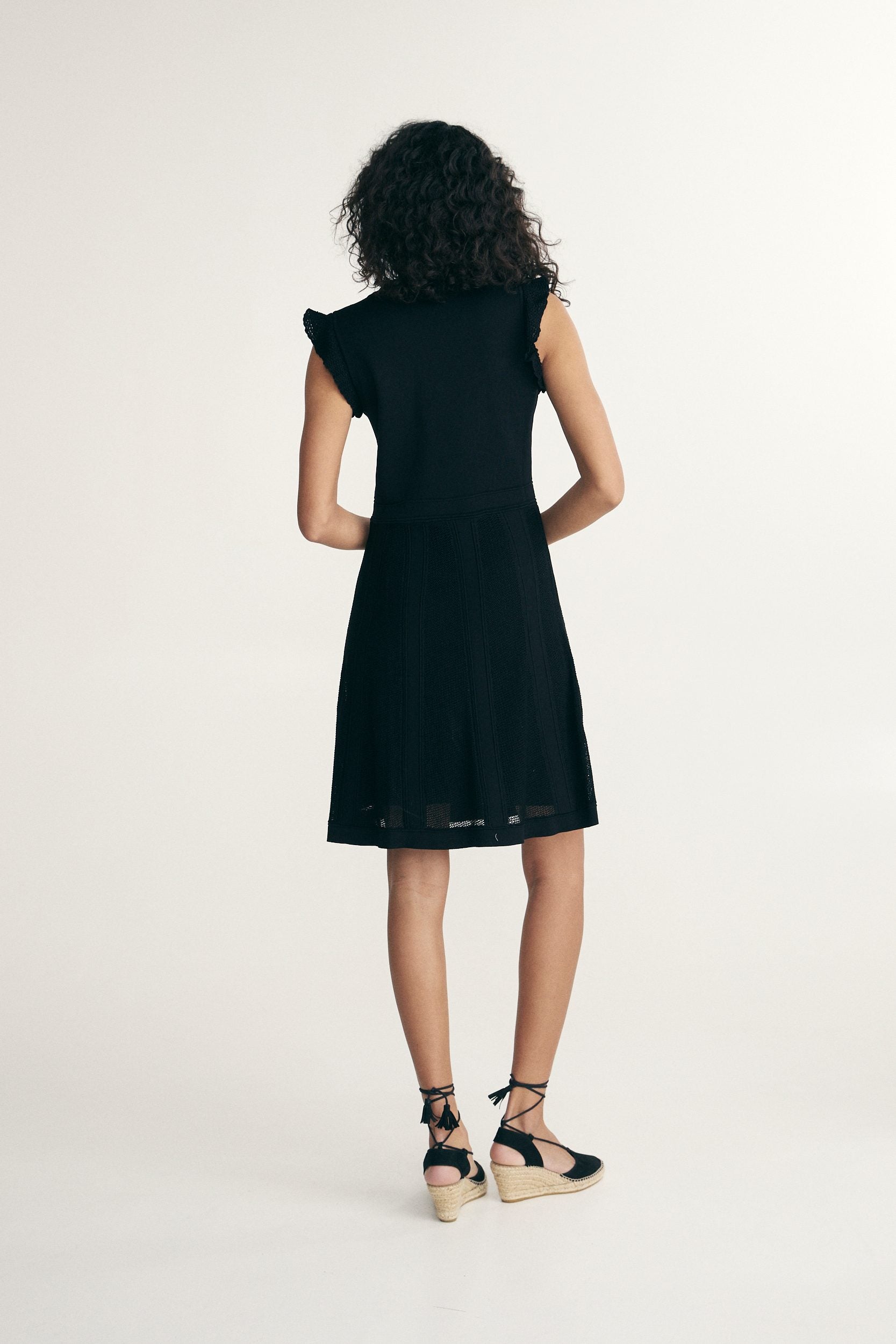 Robe en pointelle