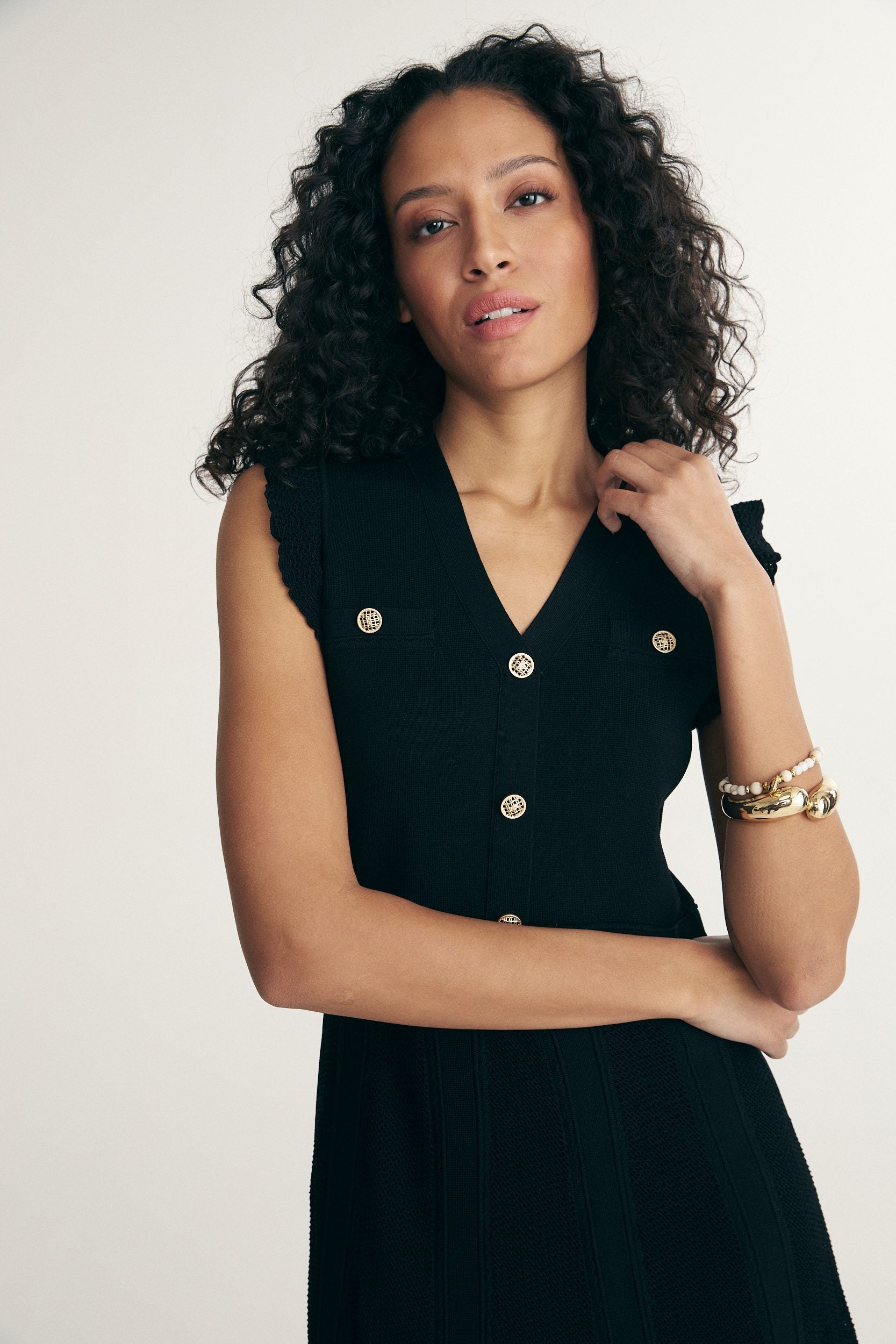 Robe en pointelle