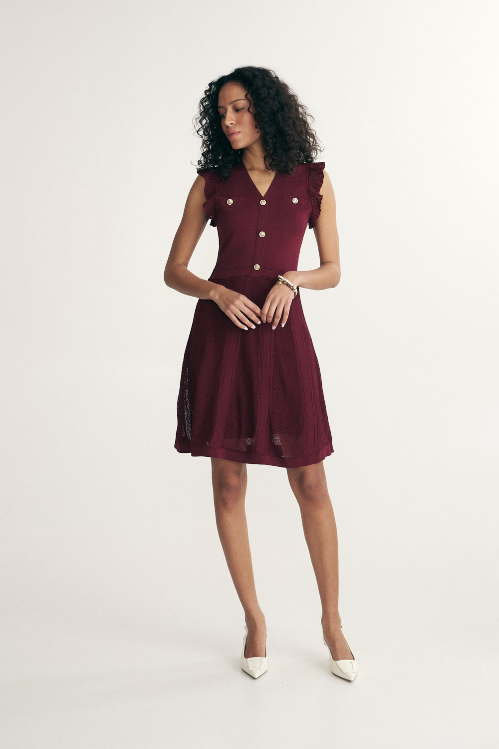 Robe en pointelle