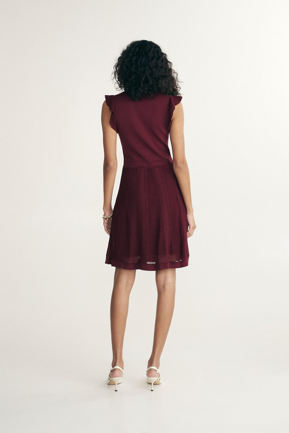 Robe en pointelle