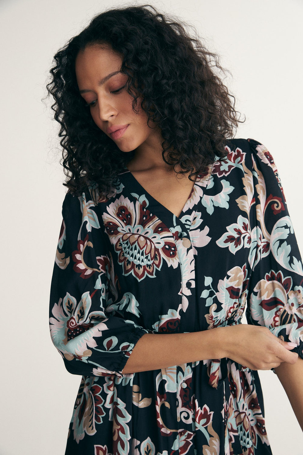 Robe imprimée fluide