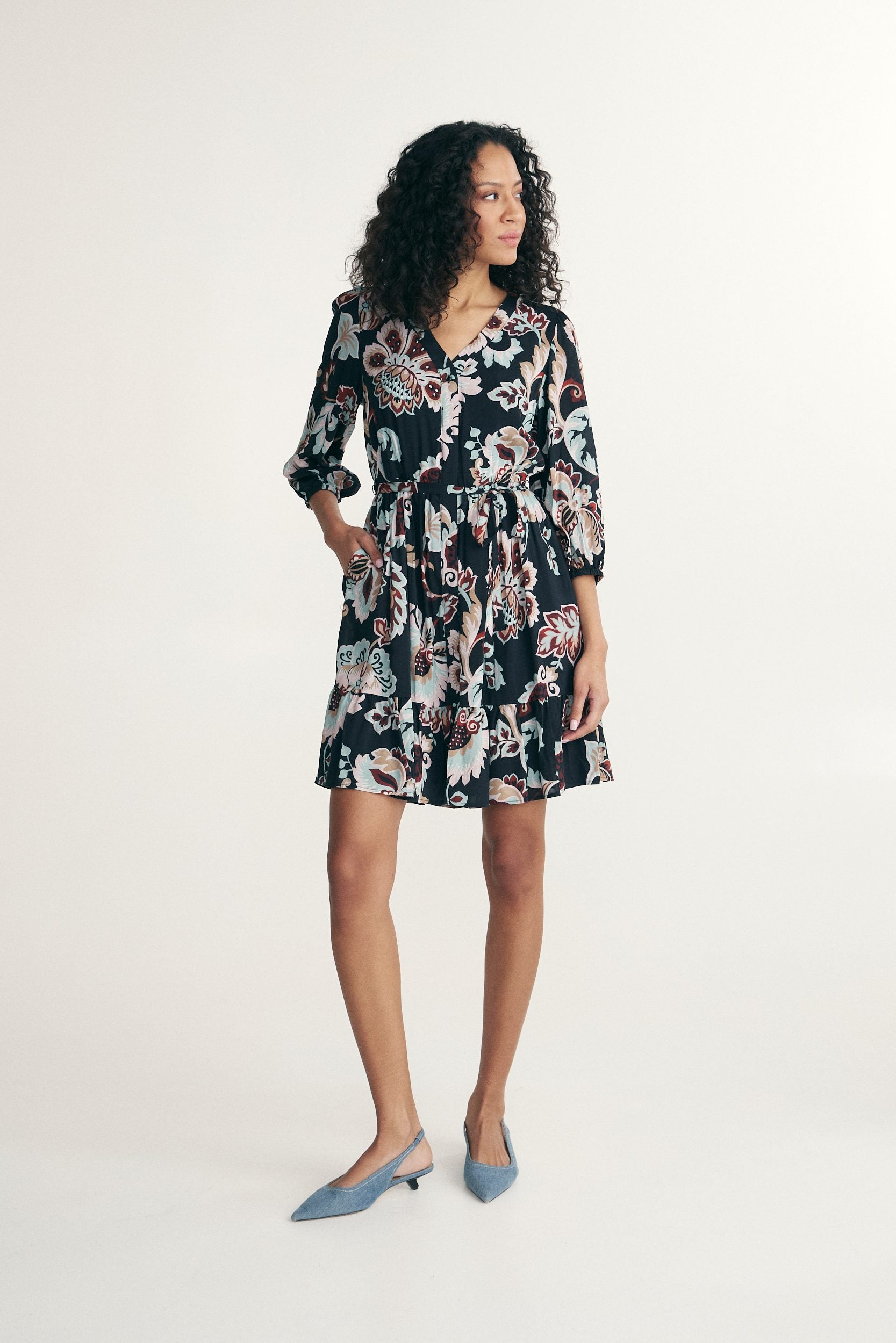 Robe imprimée fluide