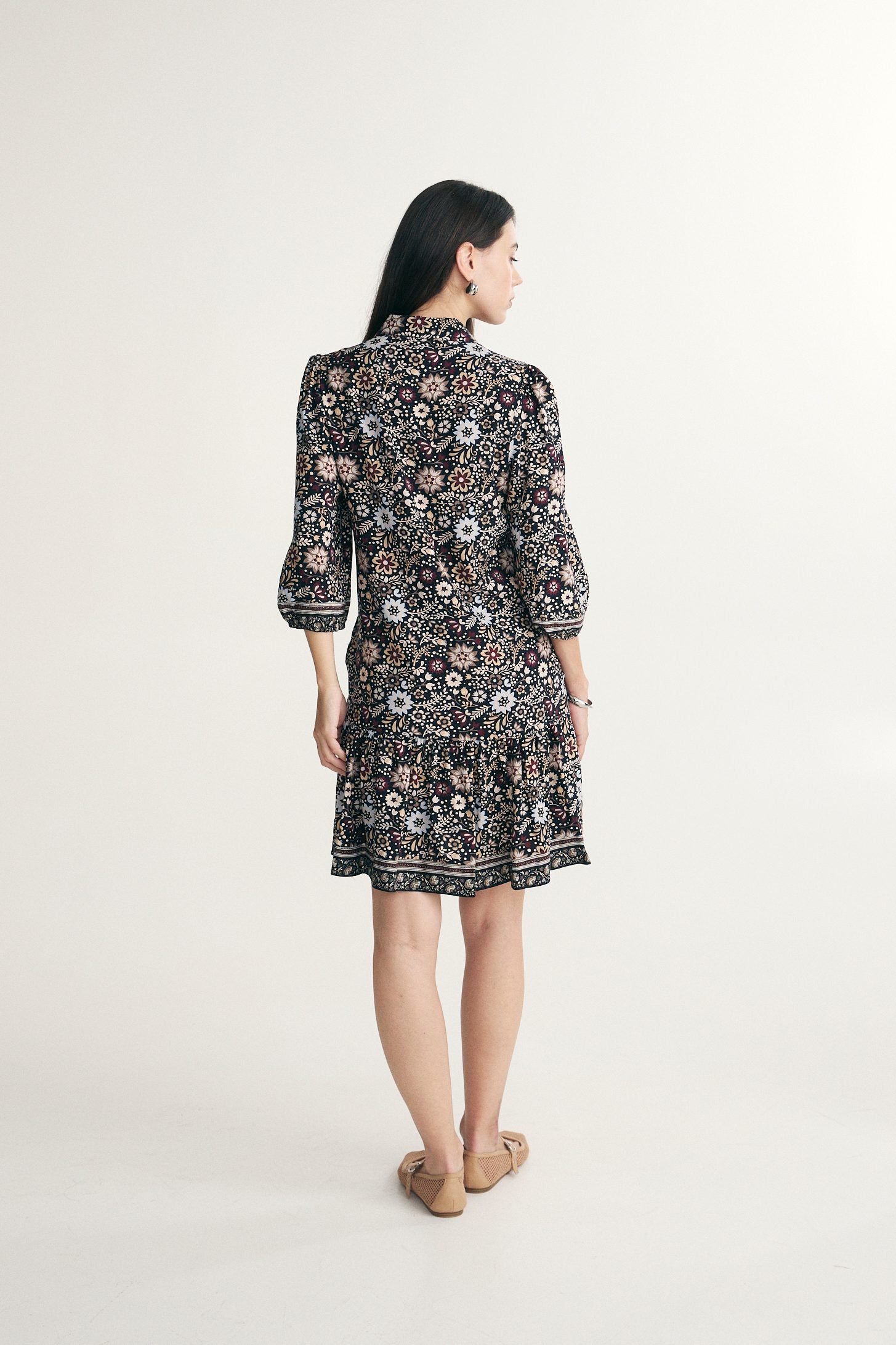 Robe à imprimé fleuri