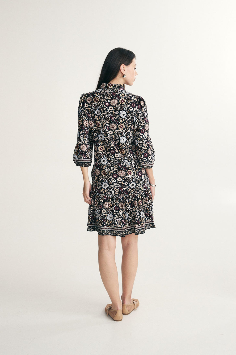 Robe à imprimé fleuri