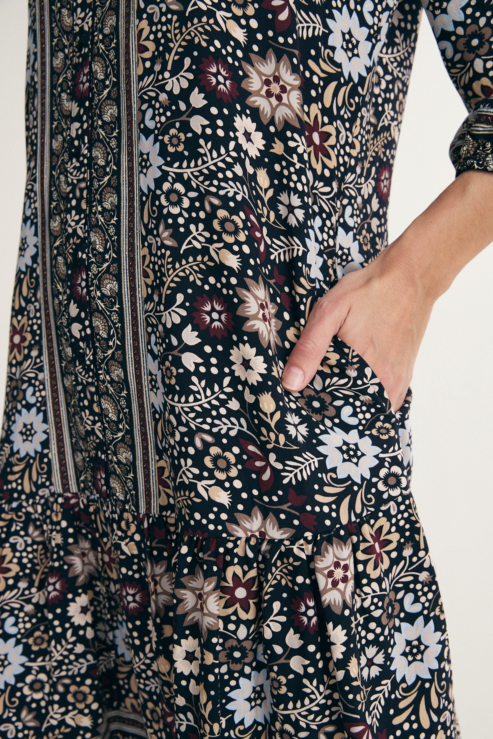 Robe à imprimé fleuri