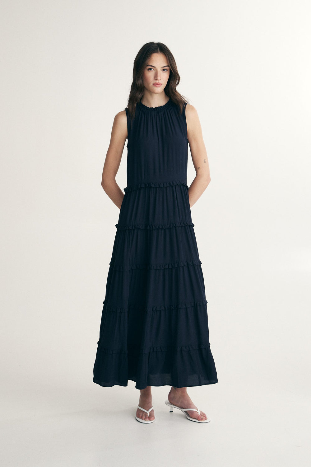 Robe sans manches