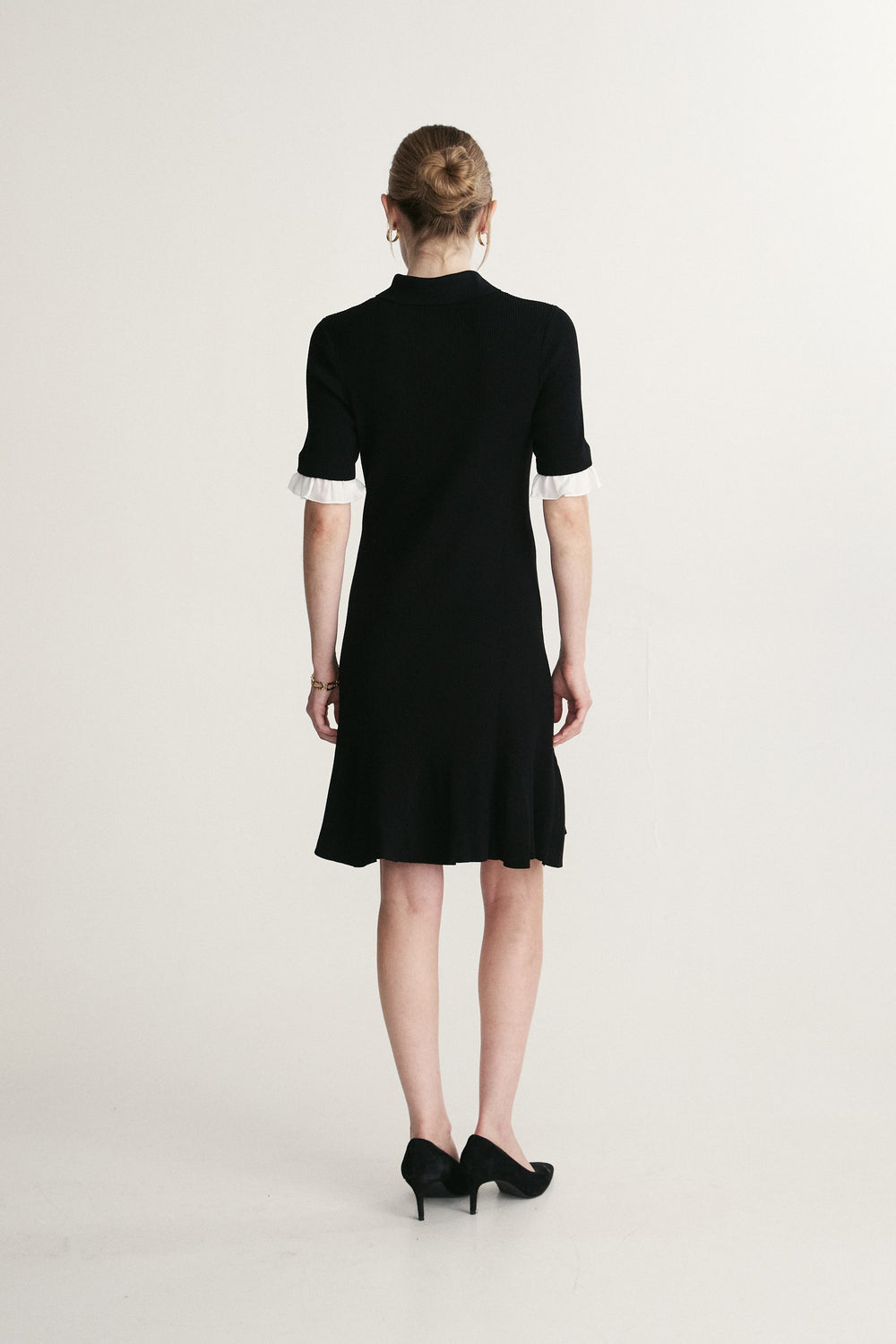 Godets rib dress