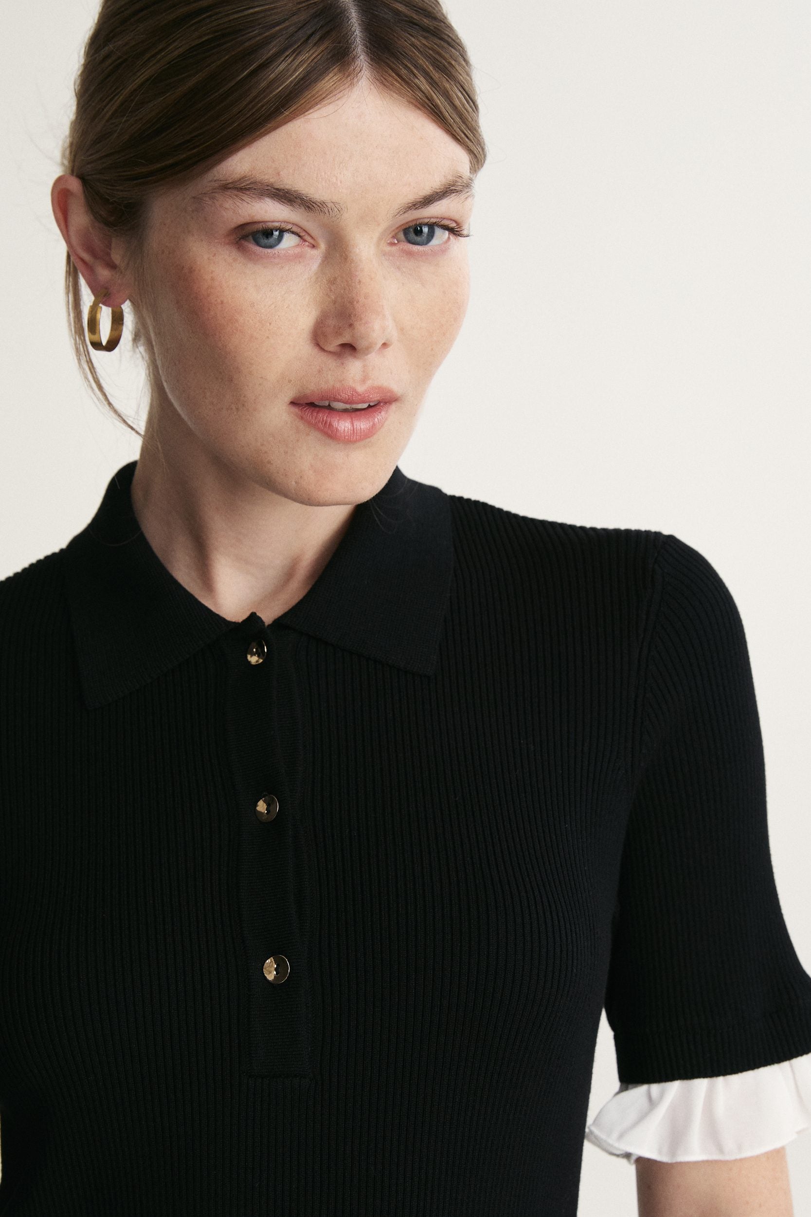 Godets rib dress