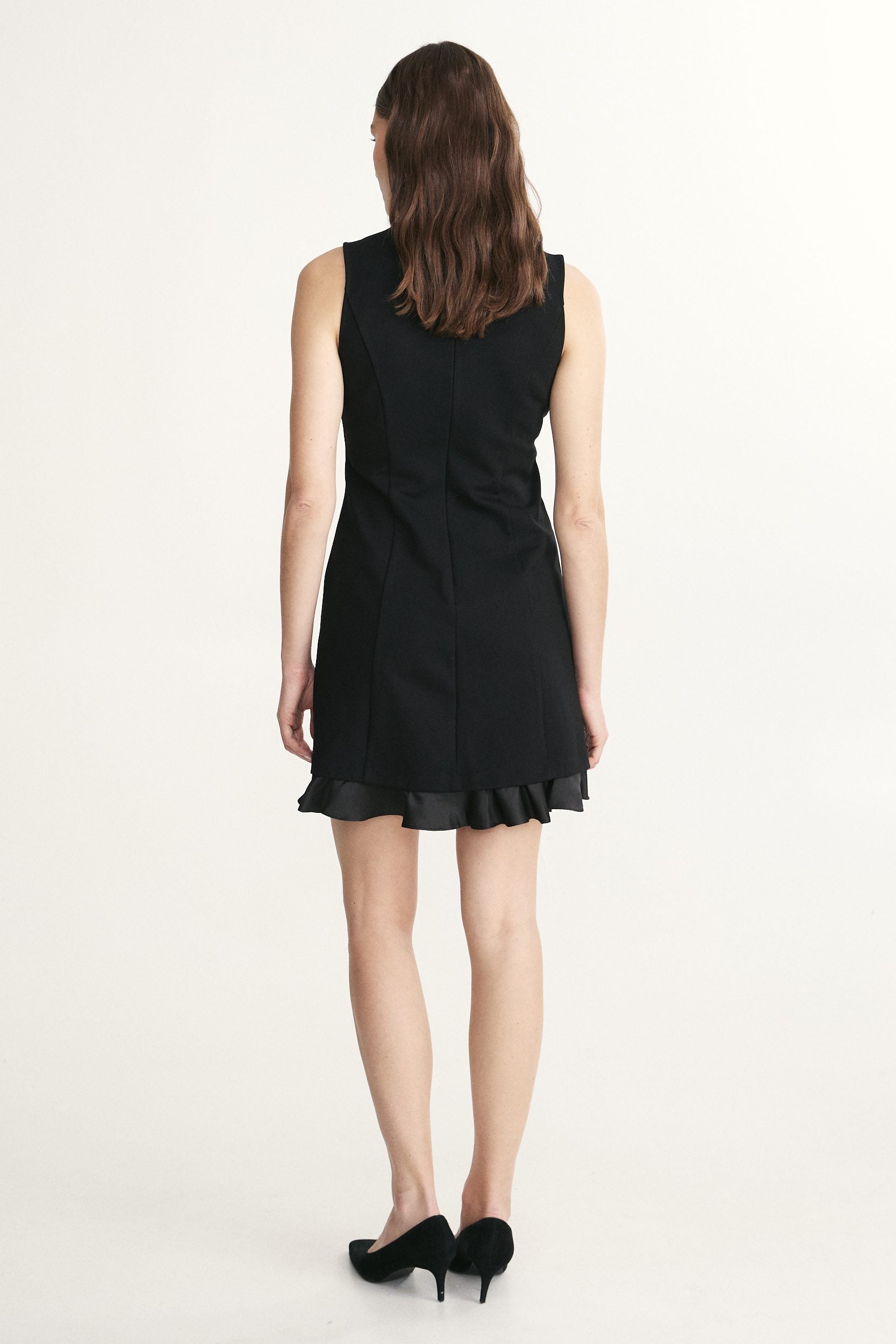 Dress with front bow