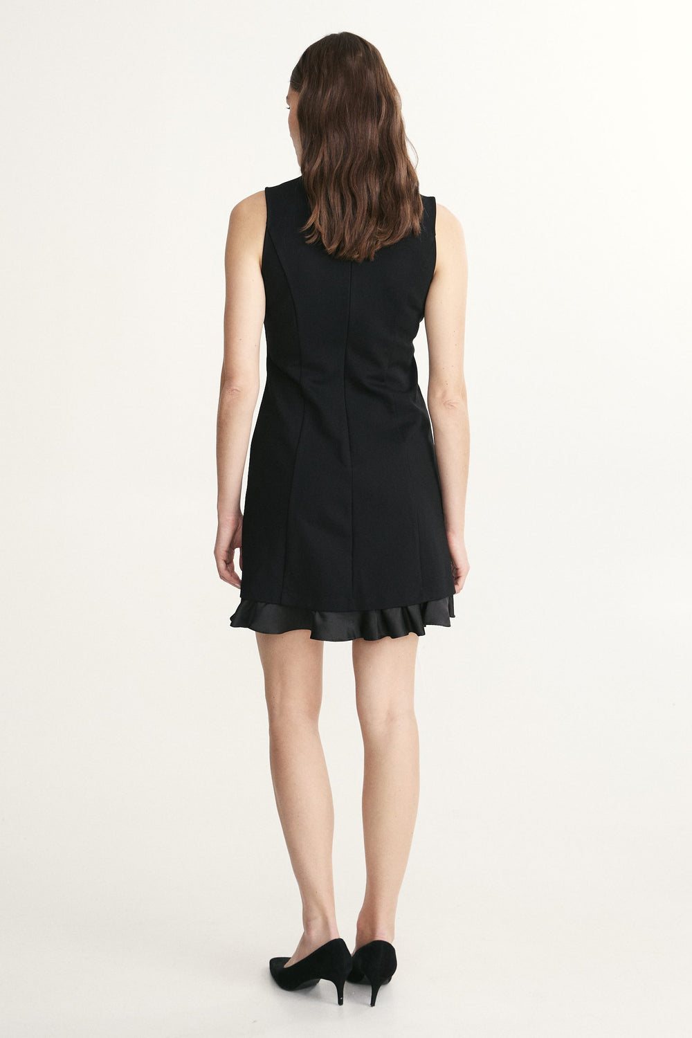 Dress with front bow