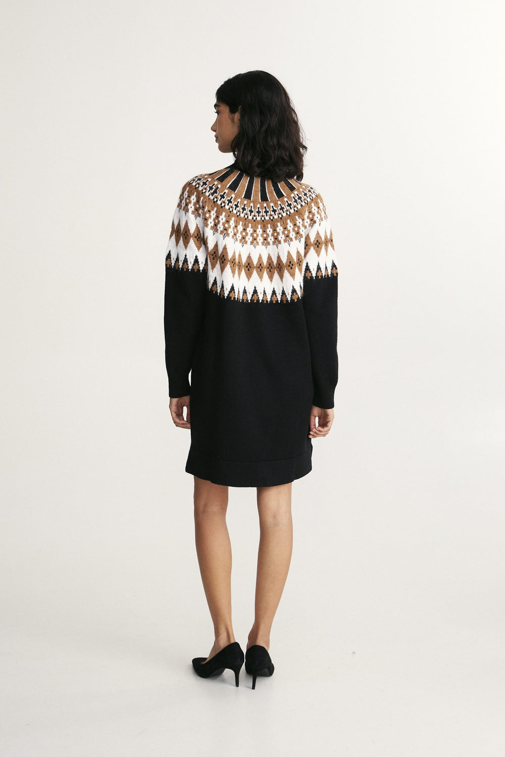 Fairisle knit dress
