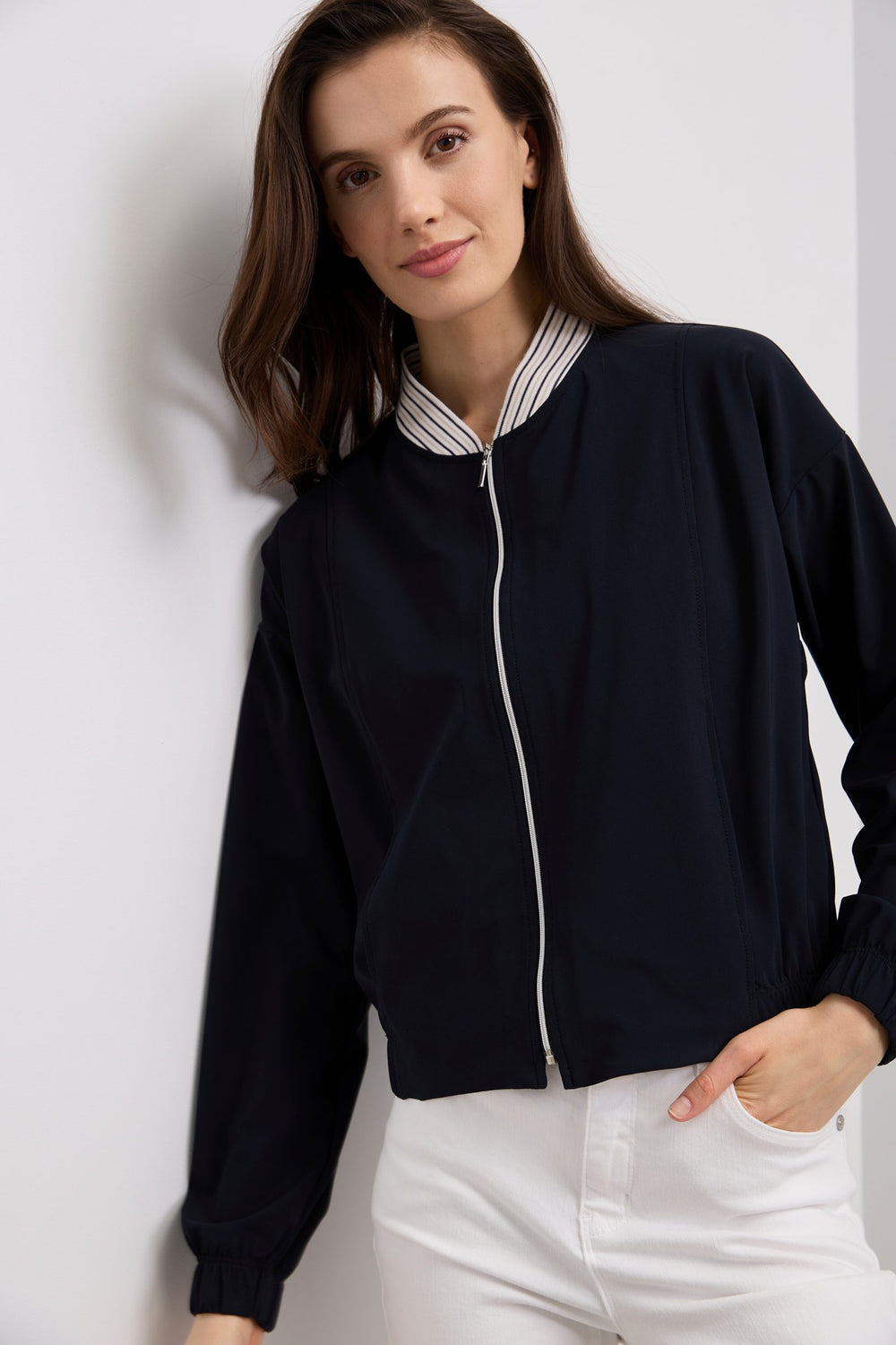 Sport Chic bomber jacket
