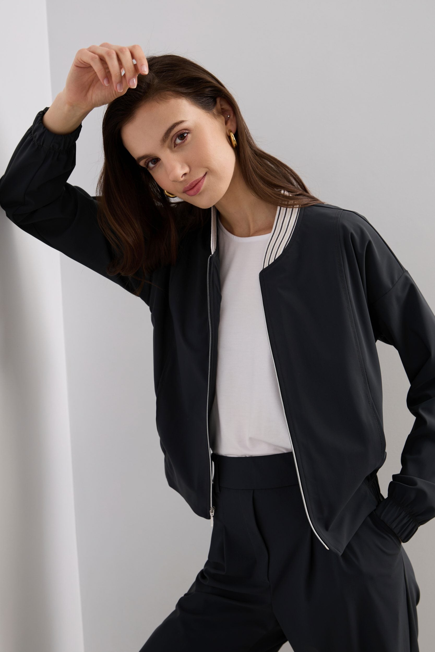 Sport Chic bomber jacket