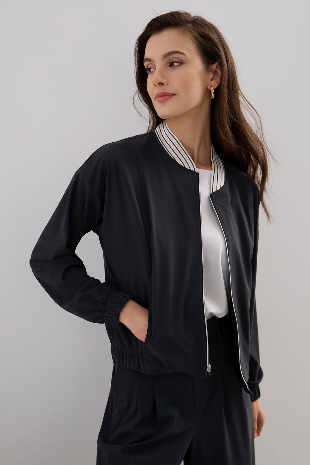 Sport Chic bomber jacket