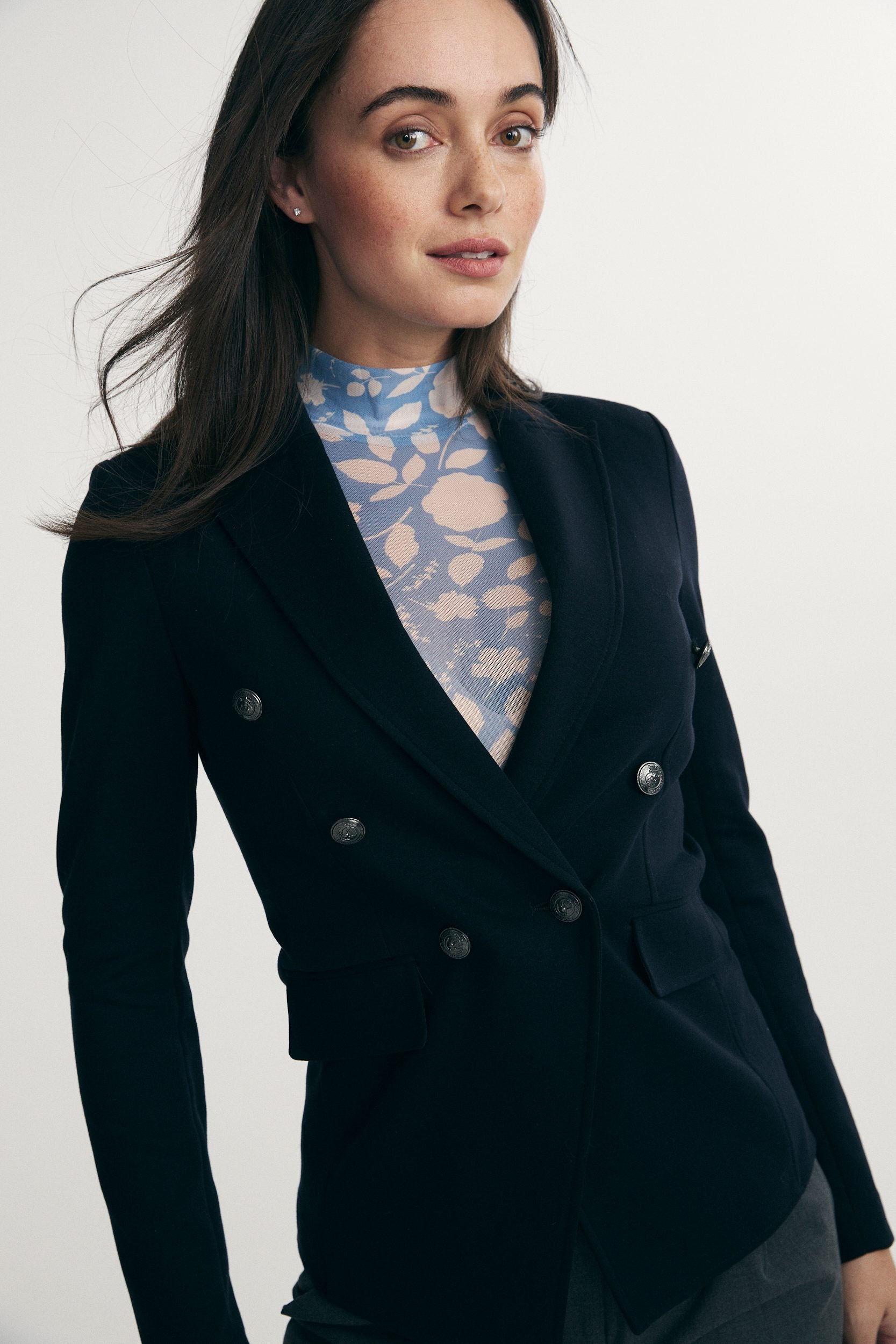 Veston à double boutonnage