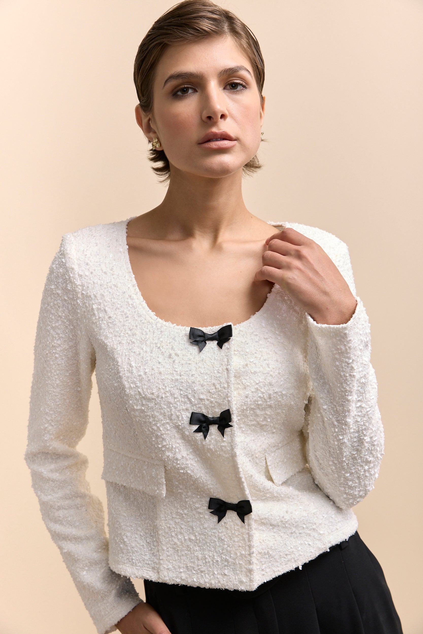 Veston extensible à ruban