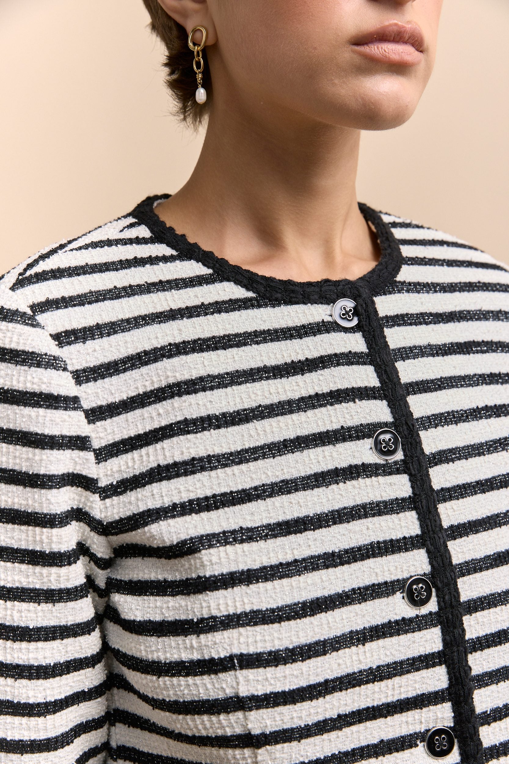 Veston extensible à ruban