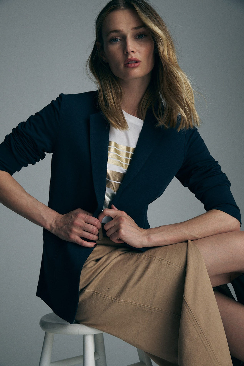 Fitted blazer