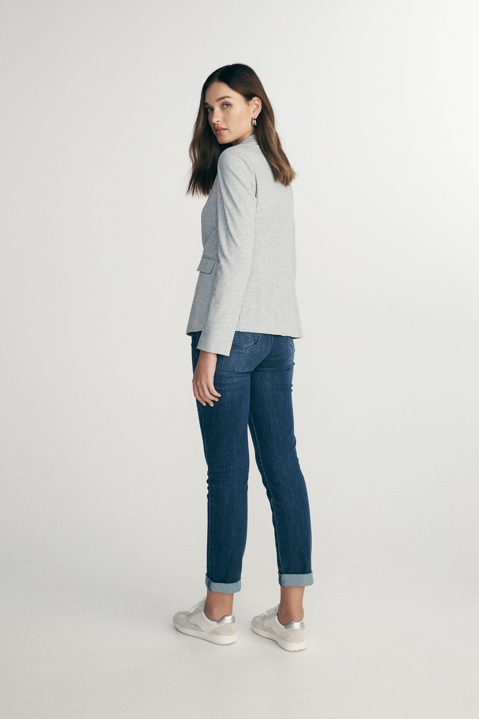 Stretch tailored blazer